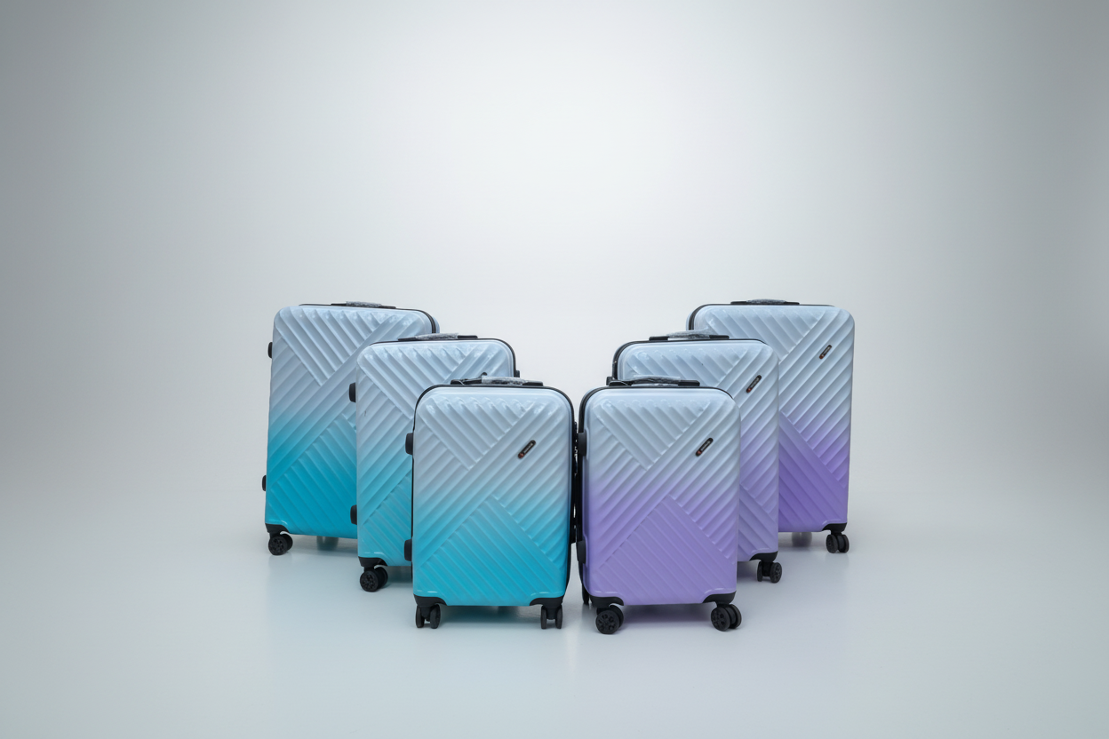 Premium 3-Piece ABS Hardshell Luggage Set (20"/24"/28")